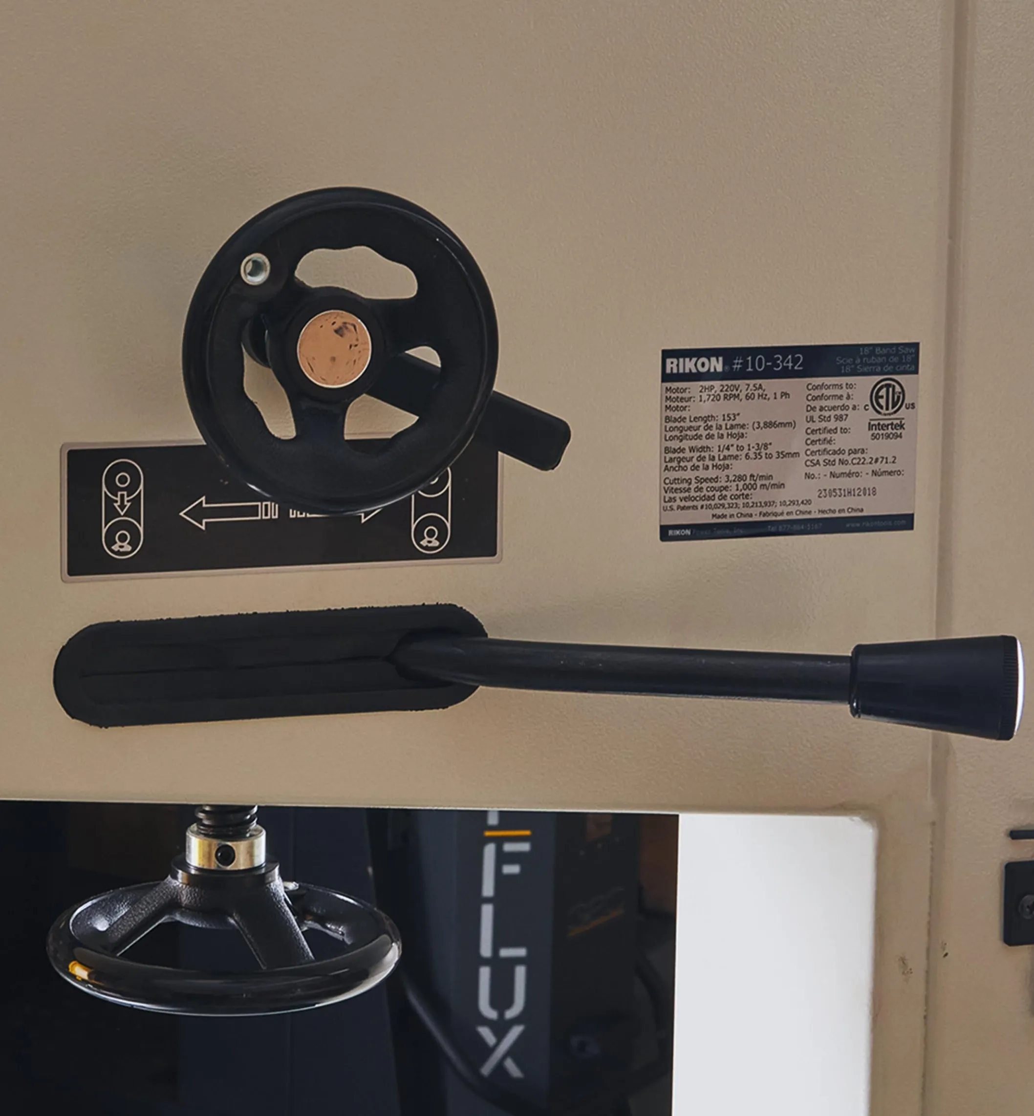 Rikon 18" Deluxe Bandsaw (Model 10-342)