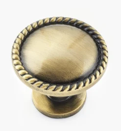Rope-Edge Round Knob