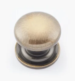 Round Brass Plain Knobs