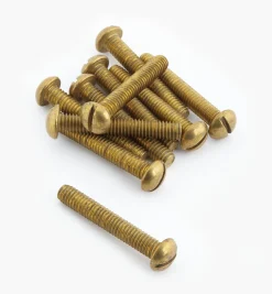 Round-Head Slot Brass Machine Screws