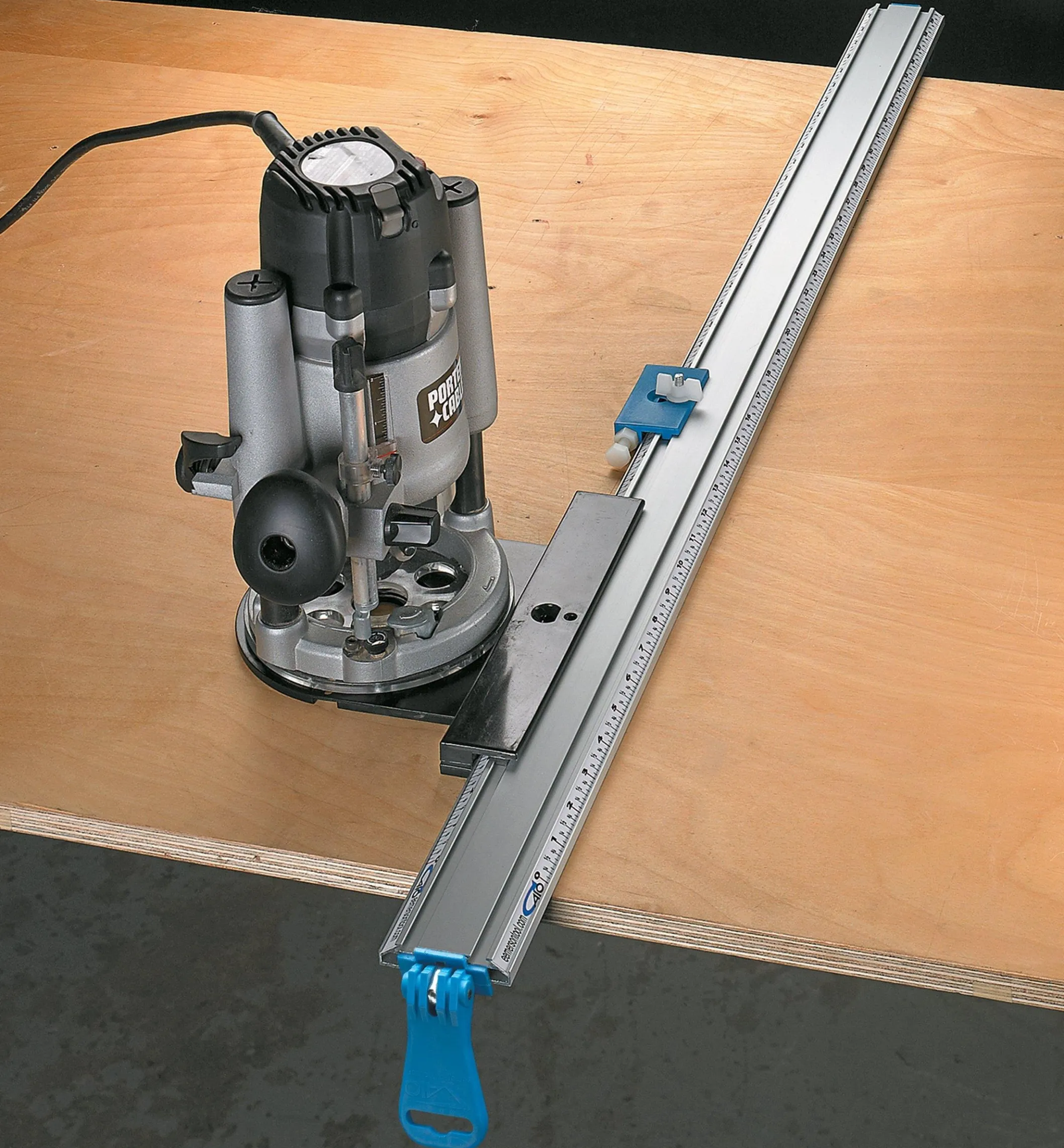 Saw/Router Plate For Low-Profile Tool Guides