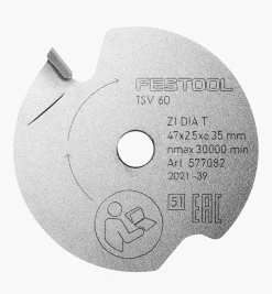 Scoring Saw Blade For Festool Plunge-Cut Saw TSV 60 K