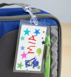 Self-Laminating ID Tags