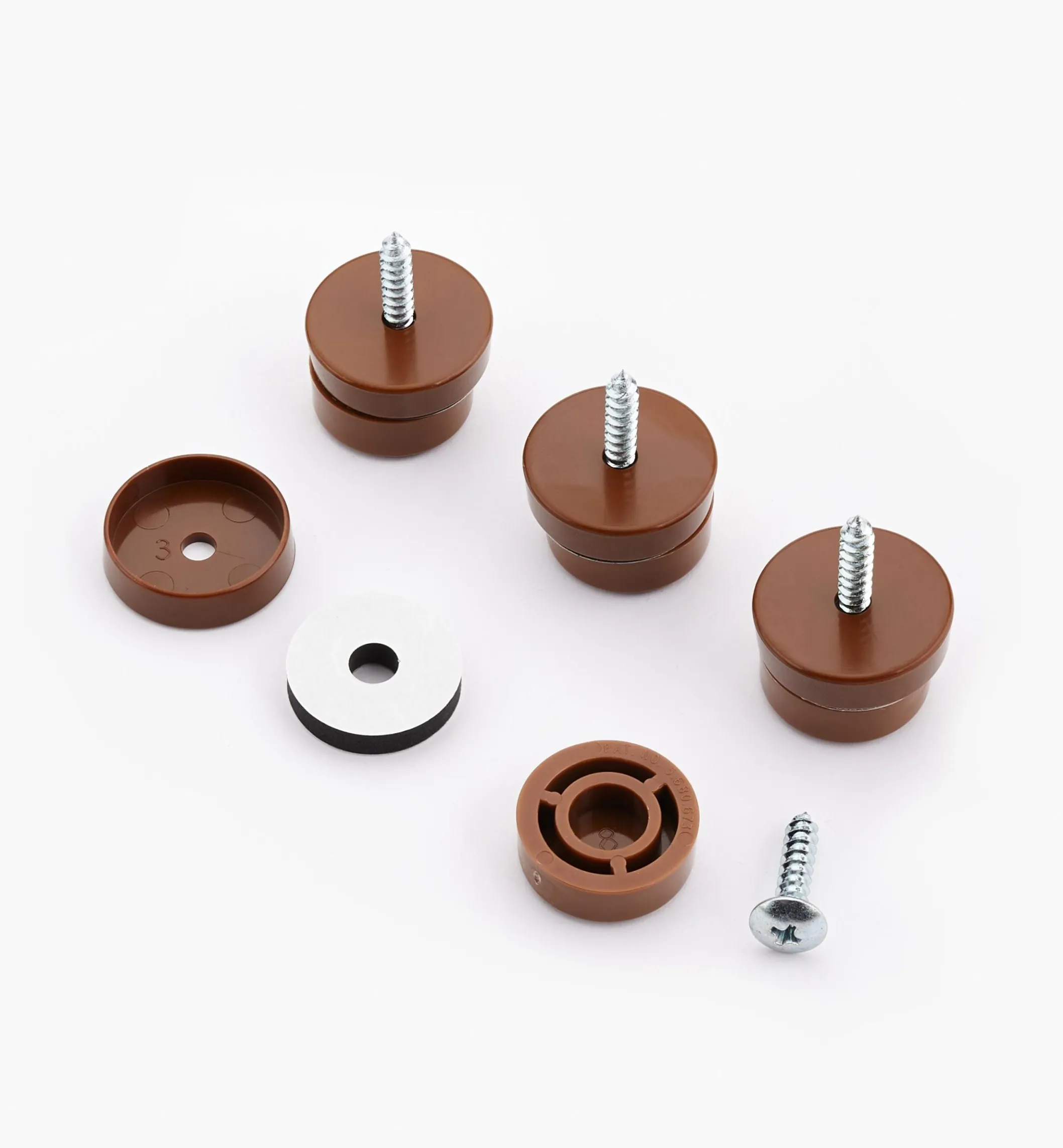 Self-Levelling Furniture Glides