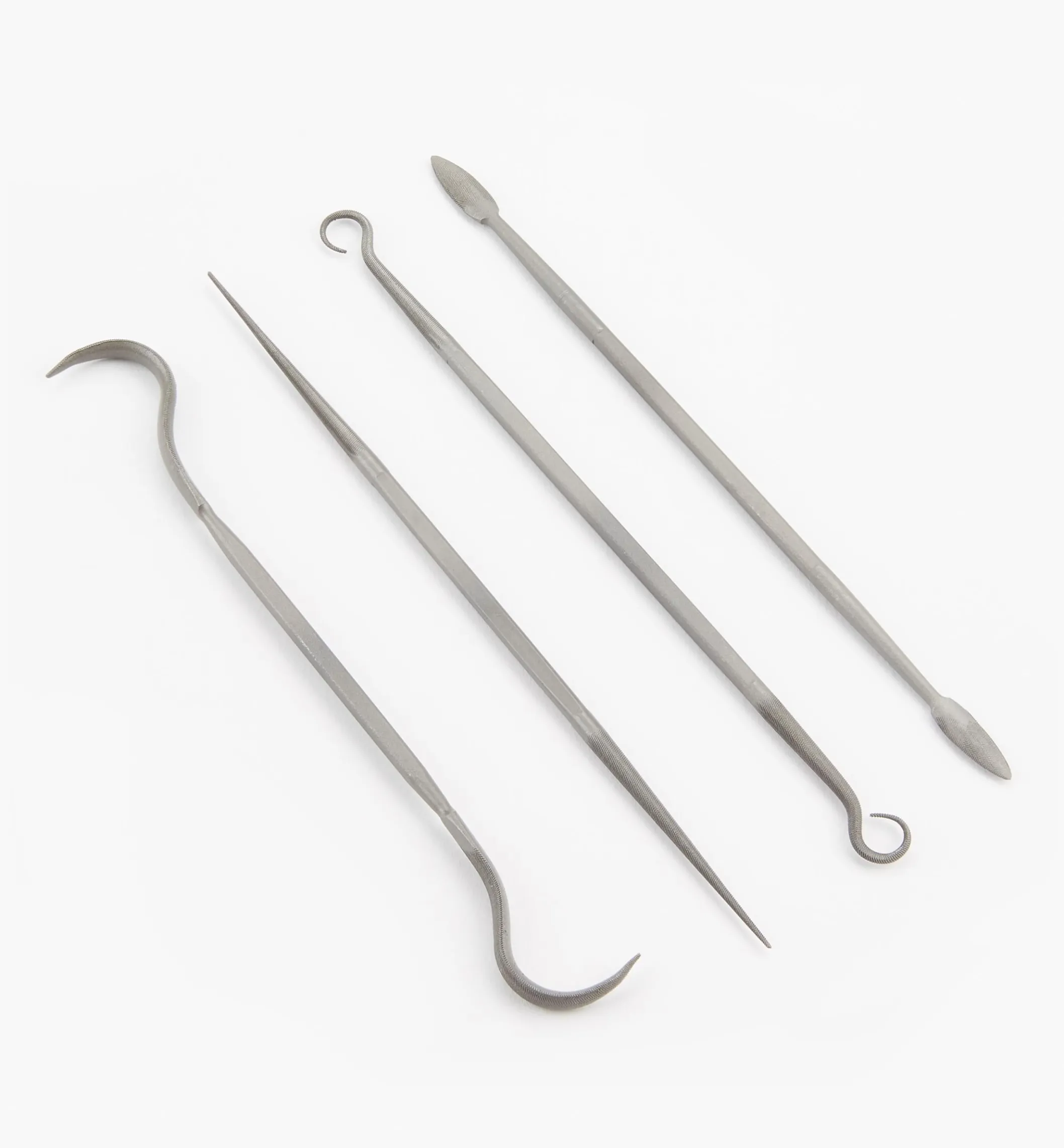 Set Of 4 Detail Rifflers