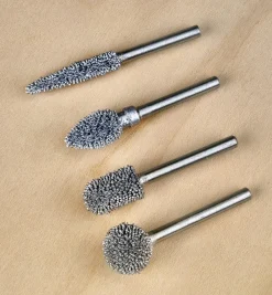 Set Of 4 Kutzall Rotary Carving Burrs