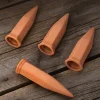 Set Of 4 Terra Cotta Watering Spikes