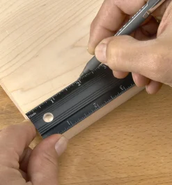 Set Of 4 Veritas Imperial Aluminum Bench Rules