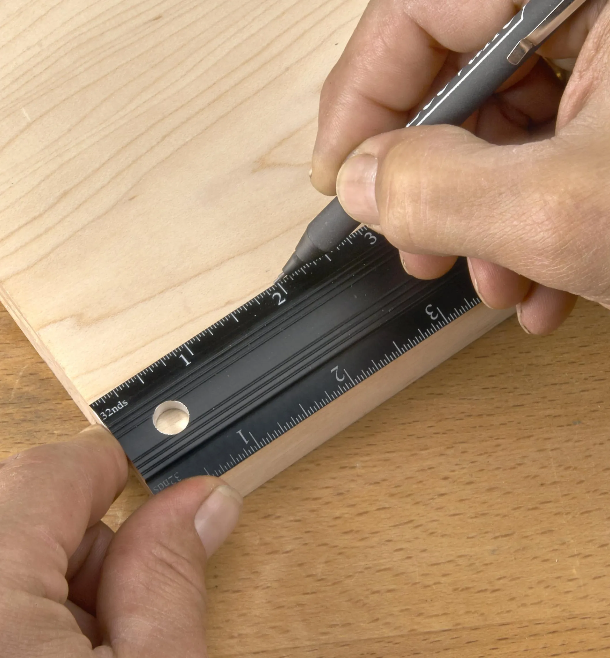 Set Of 4 Veritas Imperial Aluminum Bench Rules