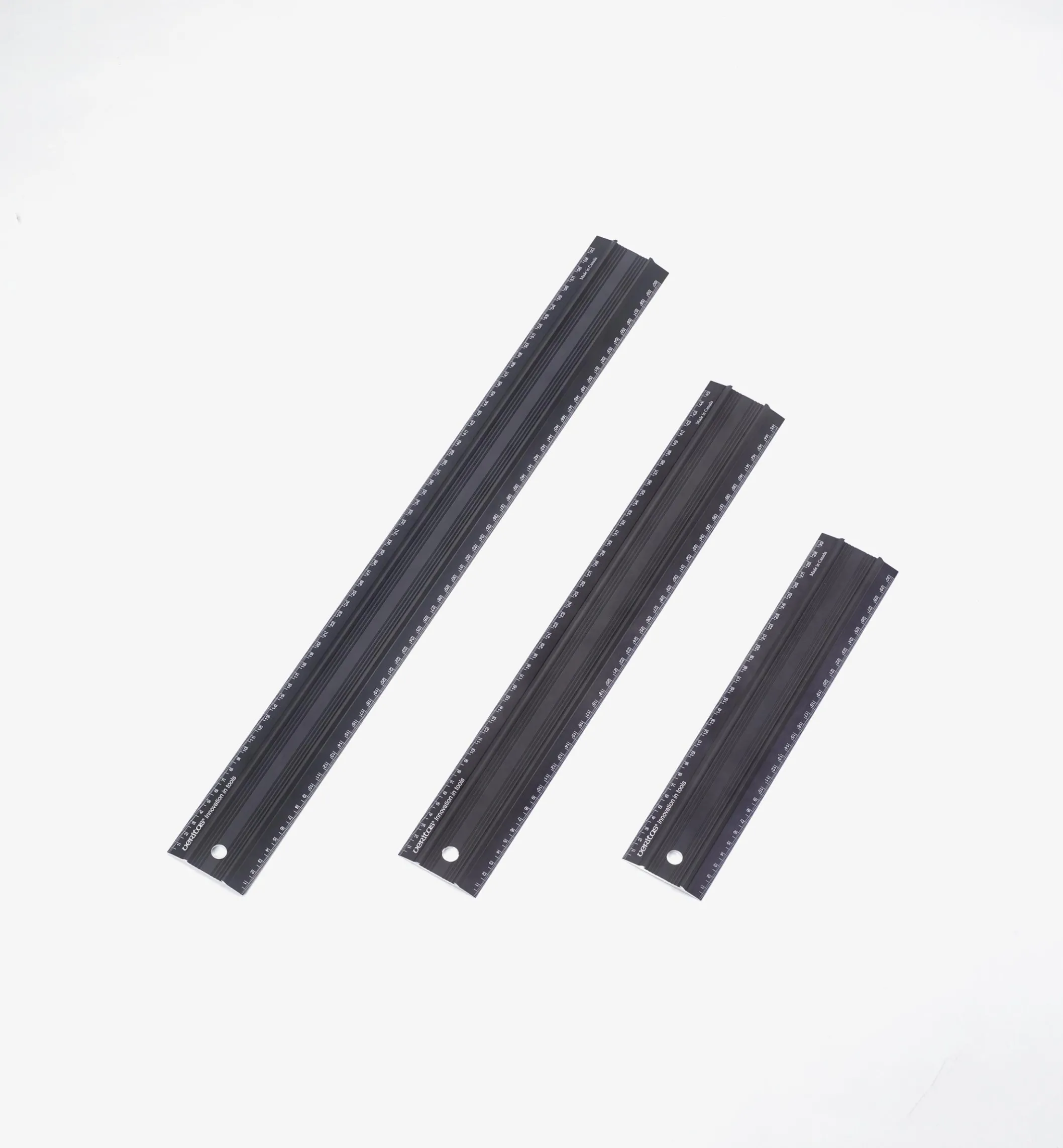 Set Of 3 Veritas Metric Shop Rules