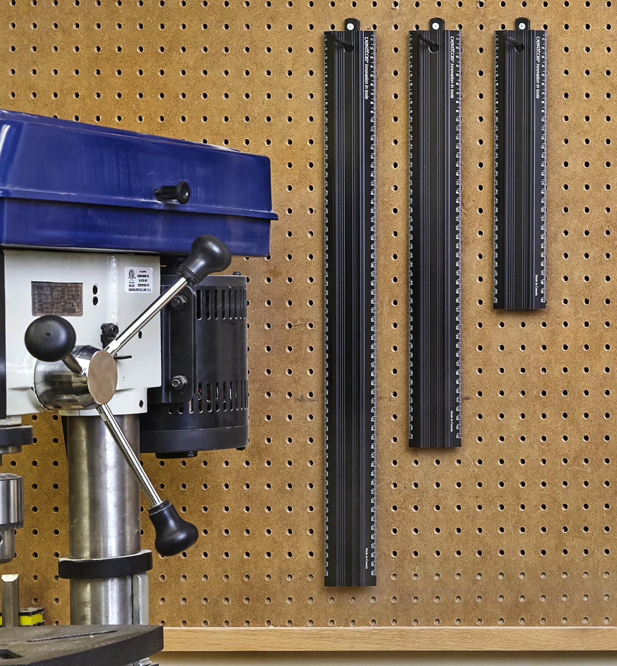 Set Of 3 Veritas Metric Shop Rules