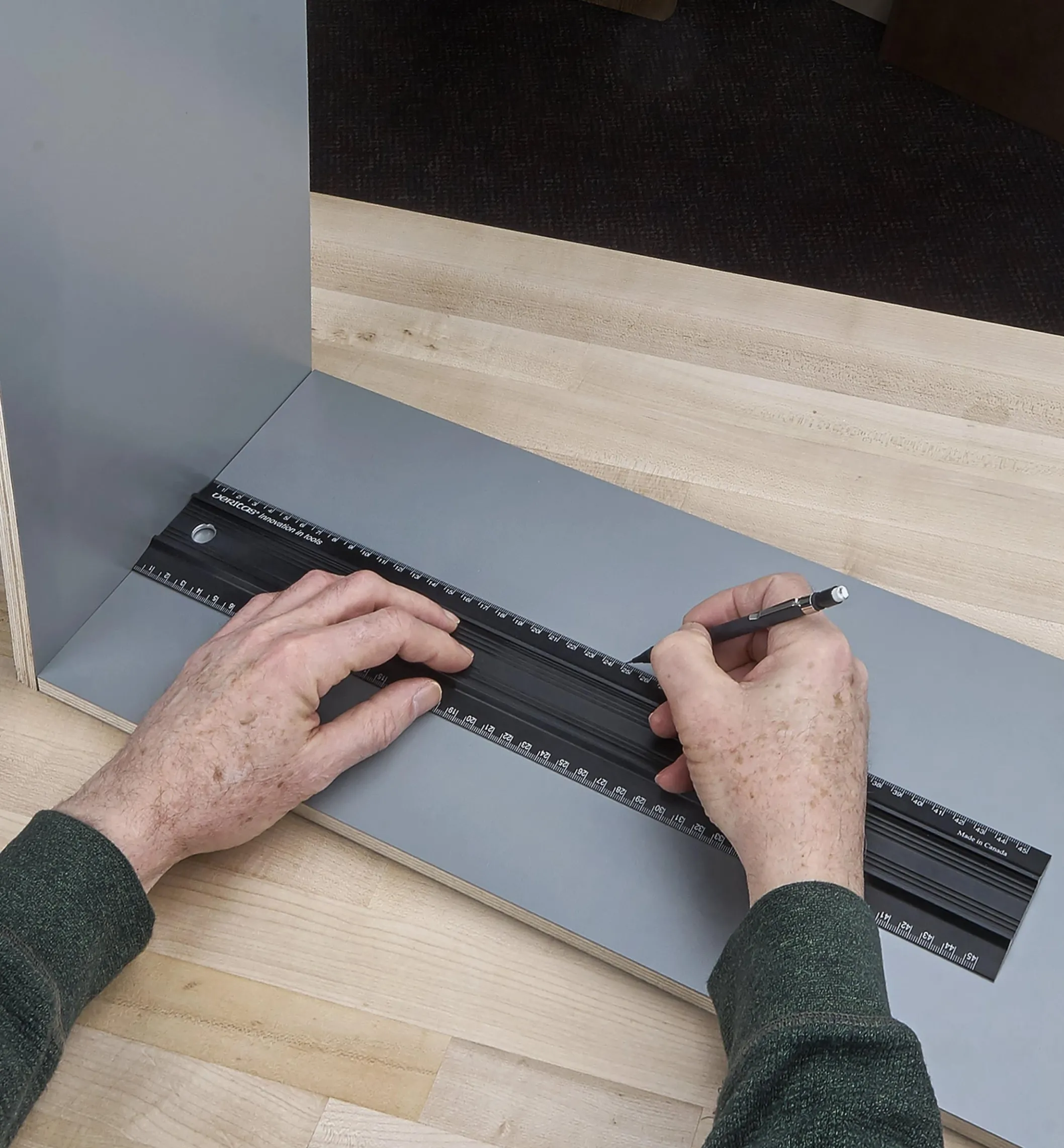 Set Of 4 Veritas Metric Shop Rules