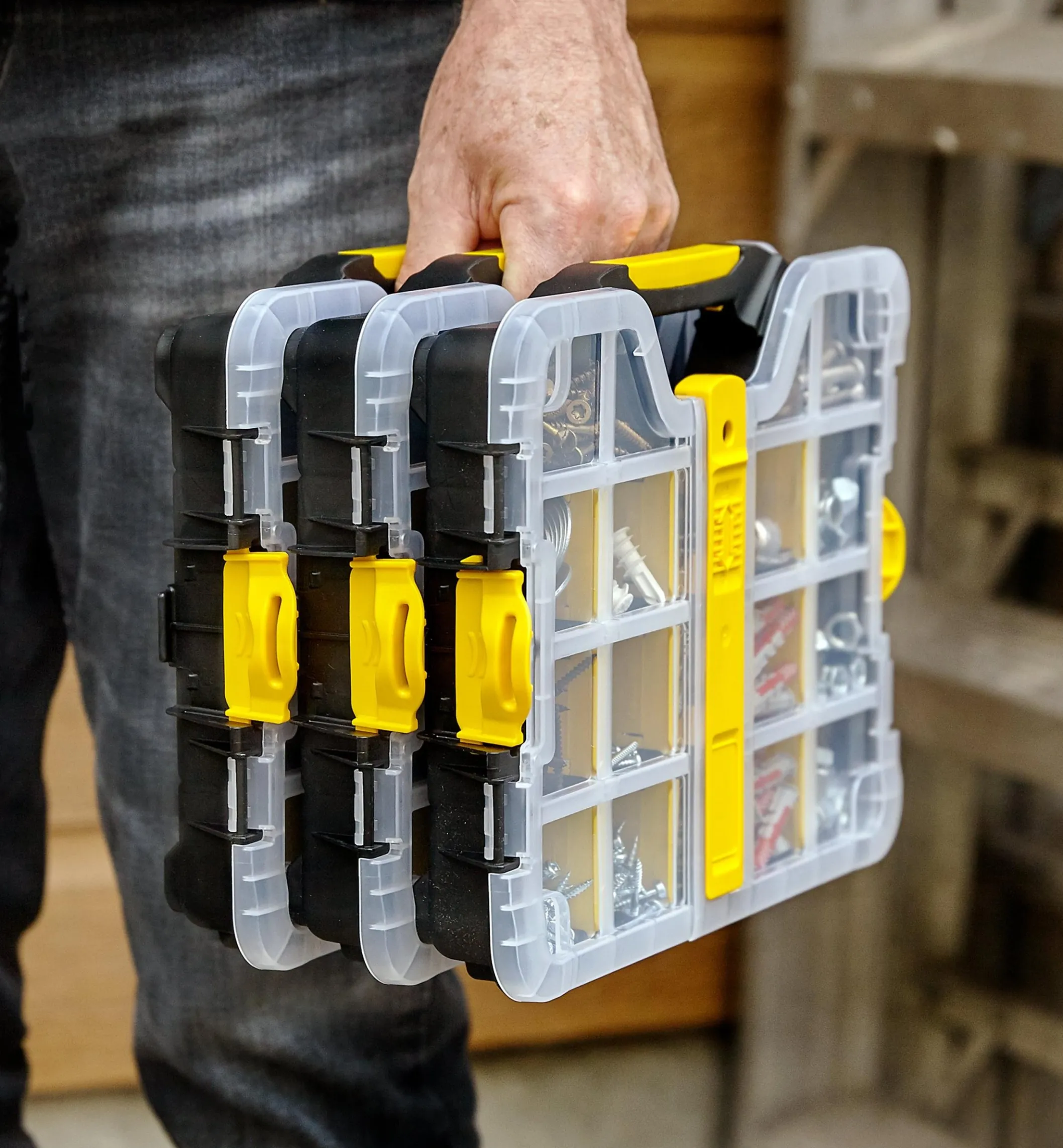 Set Of Three 9" × 11" Allit Clip Cases