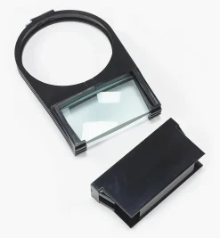 Shade-Mount Magnifier For Utility Lamp