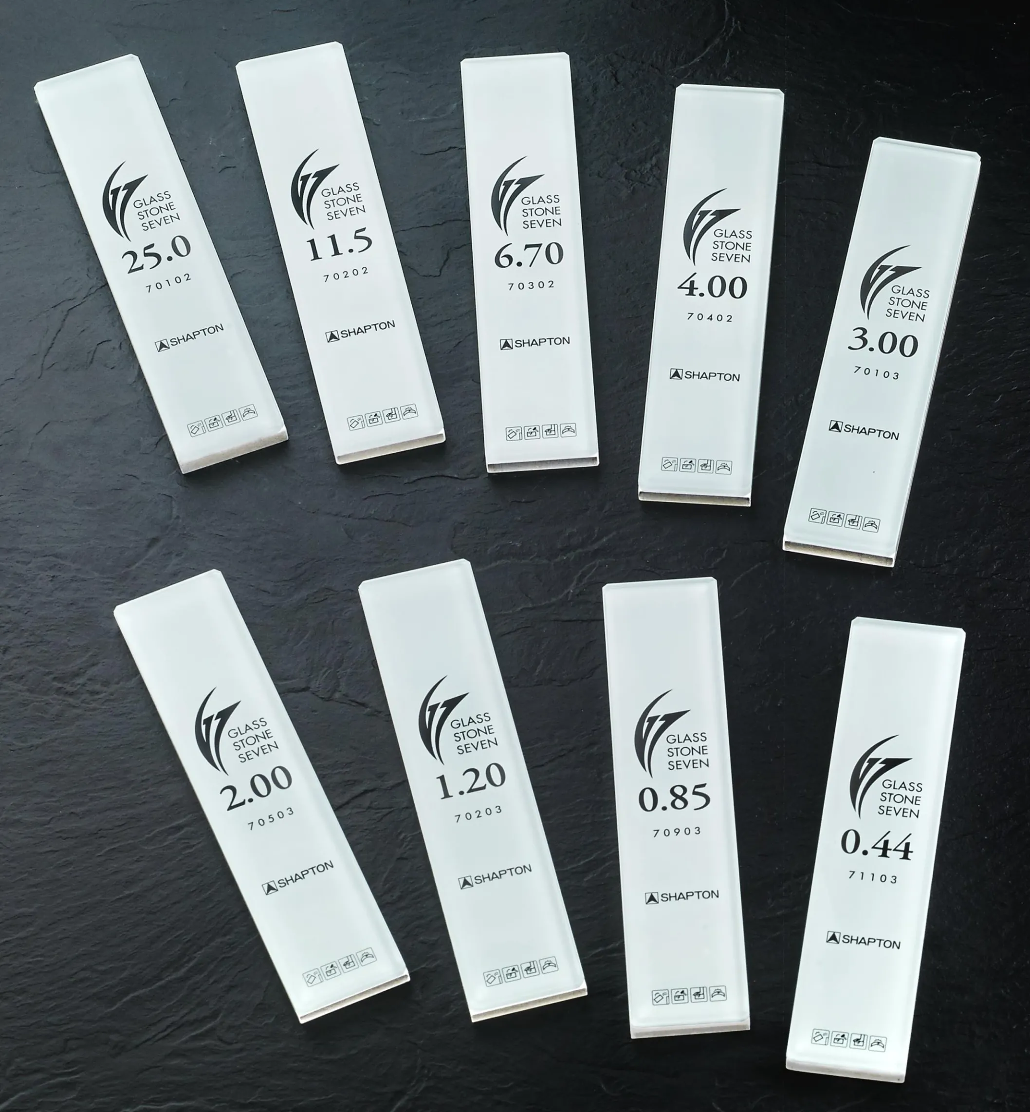 Shapton GlassStone Seven Series (GS7) Stones