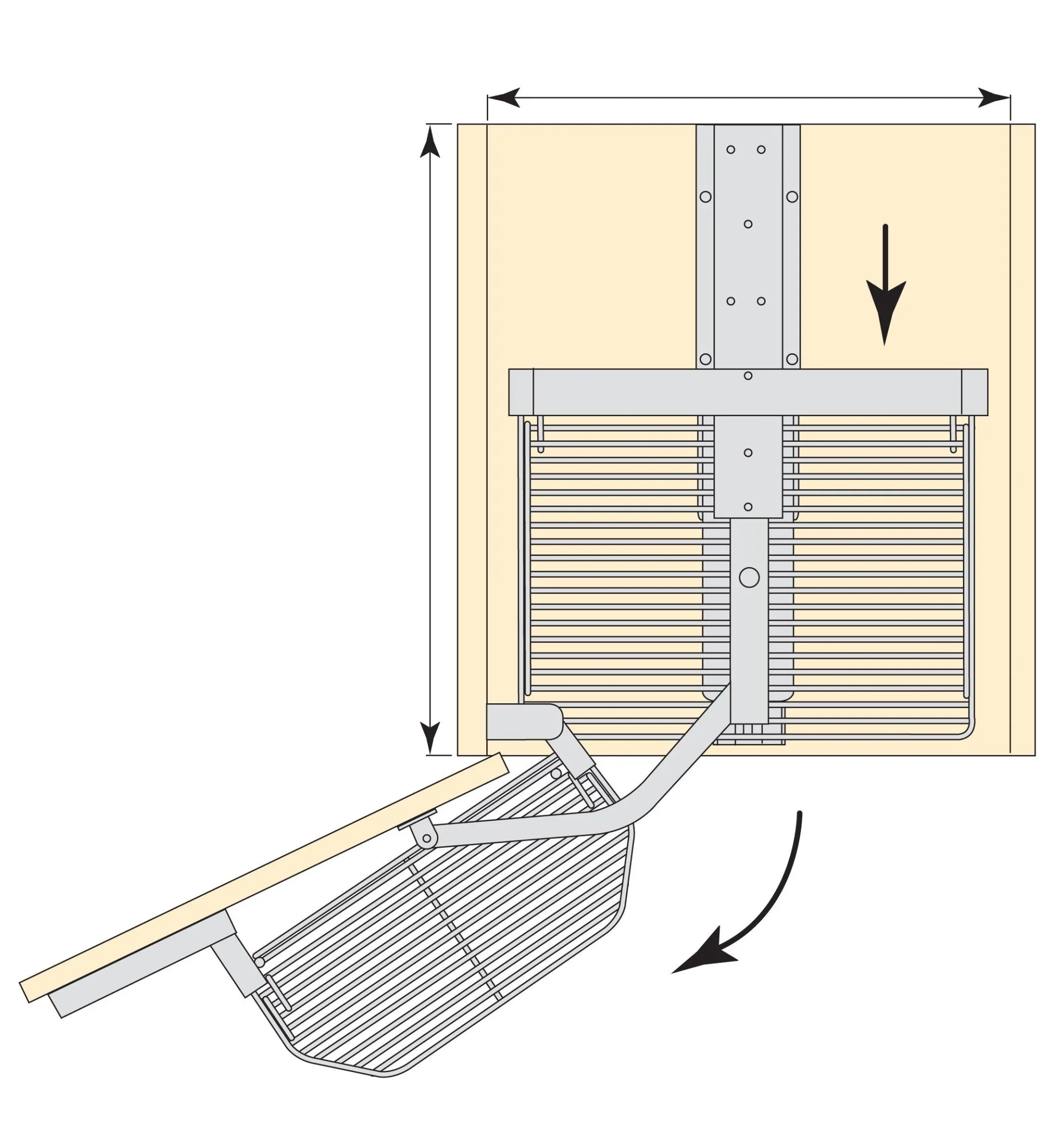 12-Shelf Larder Unit
