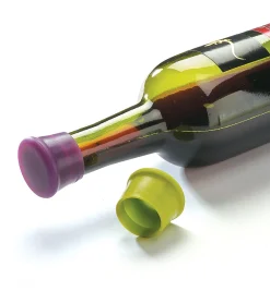 Silicone Wine-Bottle Caps