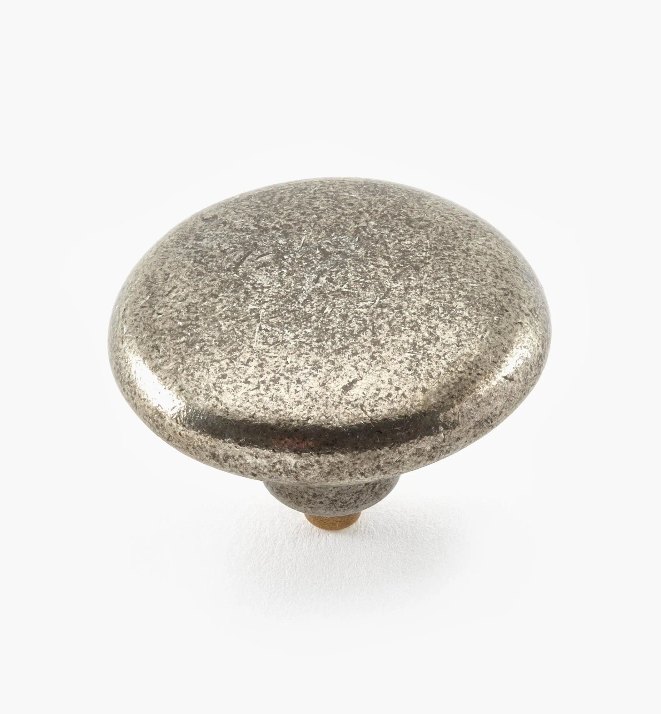 Simple Pewter Mushroom Knob