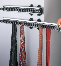 Sliding Tie Racks