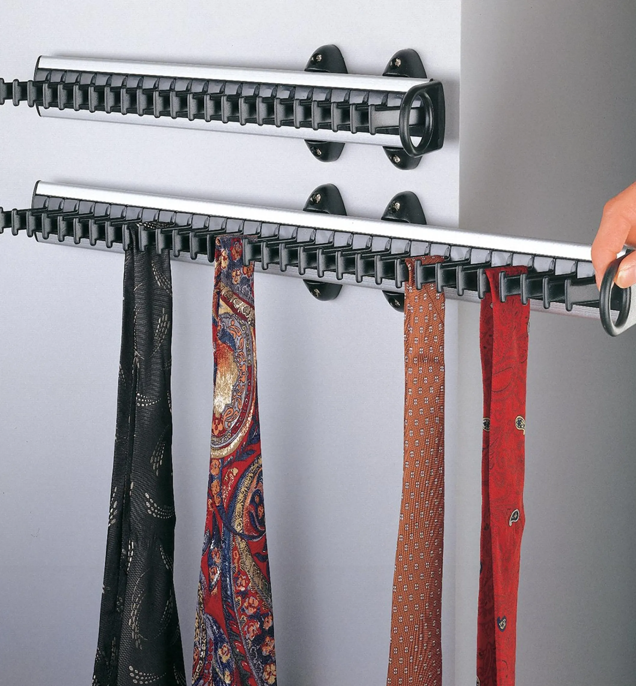 Sliding Tie Racks