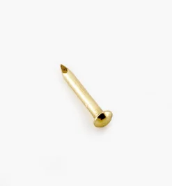 Solid Brass Escutcheon Pins