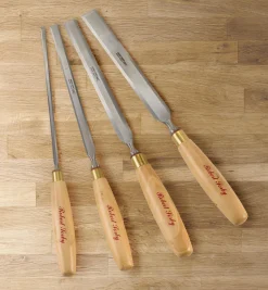 Sorby Boxwood-Handled Paring Chisels