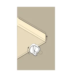 Spiral Shelf Supports