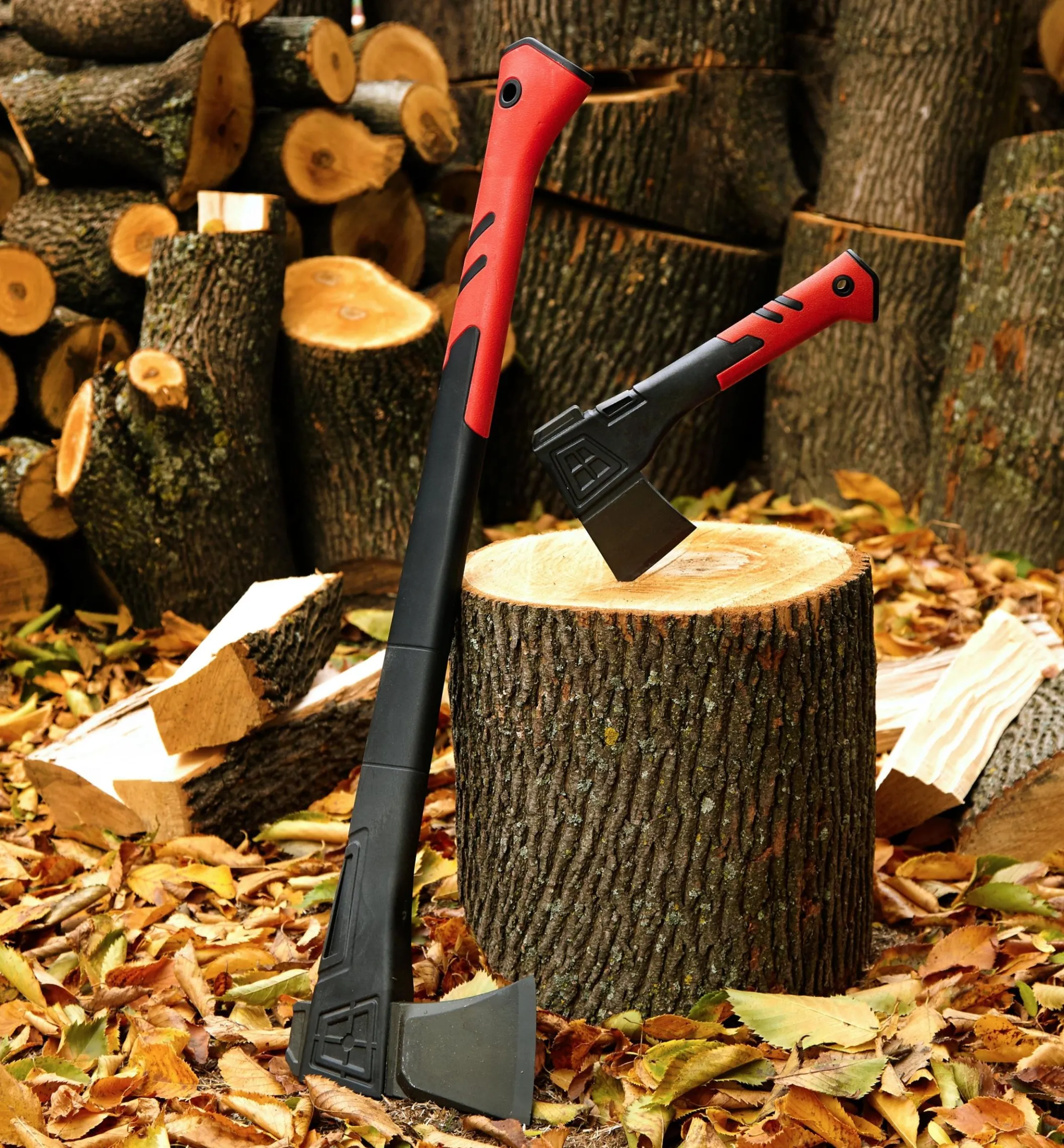 Splitting & Camping Axe Set