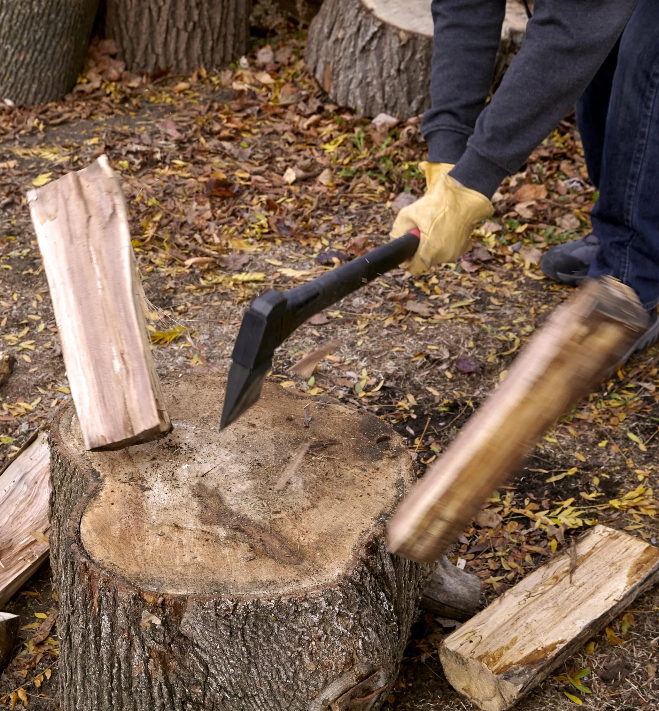 Splitting & Camping Axe Set