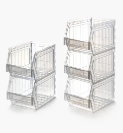 Stackable Light-Duty Storage Bins