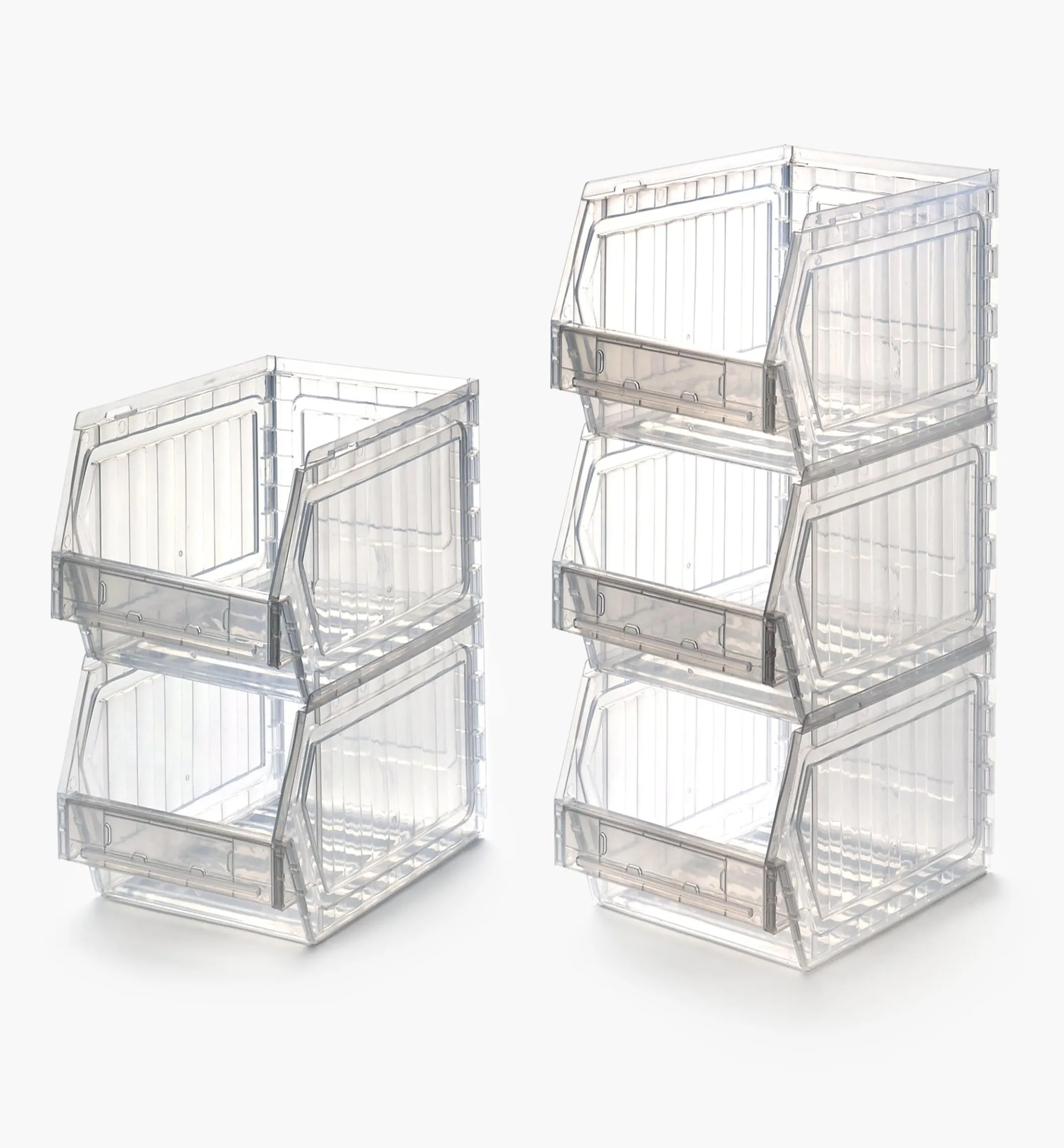Stackable Light-Duty Storage Bins