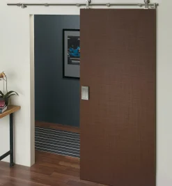 Stainless-Steel Barn-Style Door Hardware