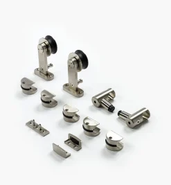 Stainless-Steel Barn-Style Door Hardware