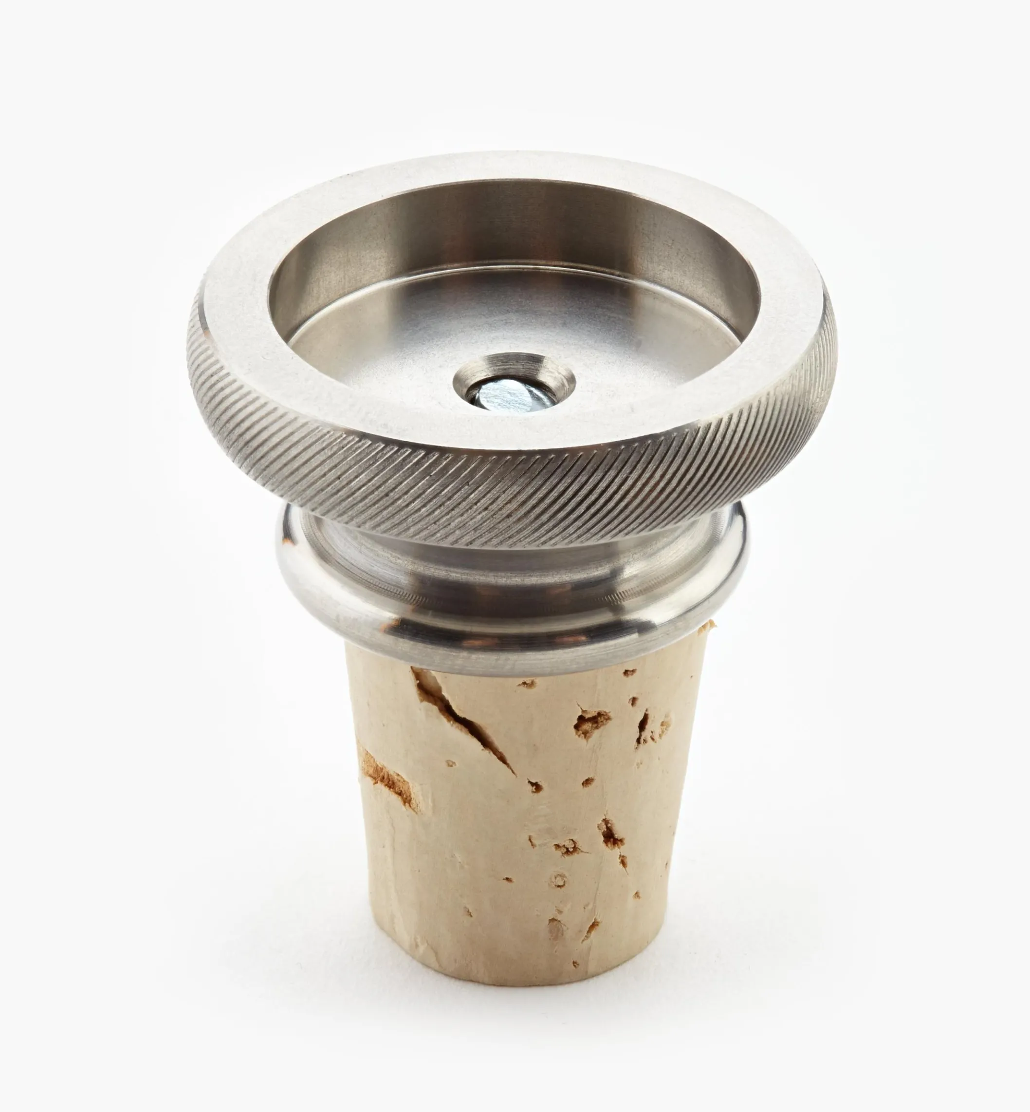 Stainless-Steel Bottle Stopper Components