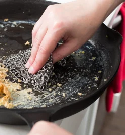 Stainless-Steel Chain Mail Scrubber