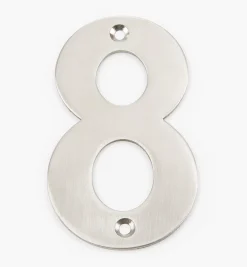 Stainless-Steel House Numbers