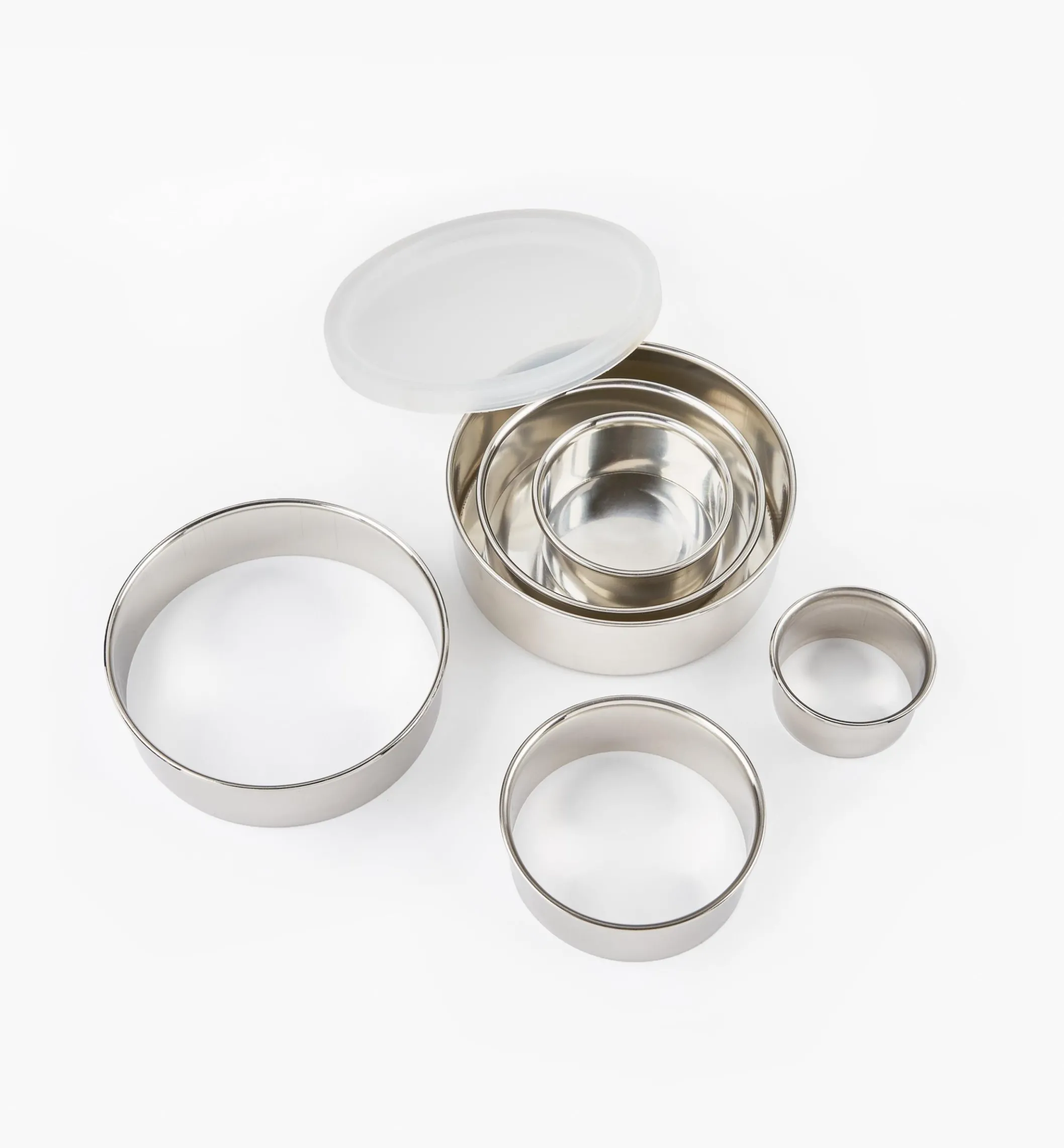 Stainless-Steel Pastry Cutters