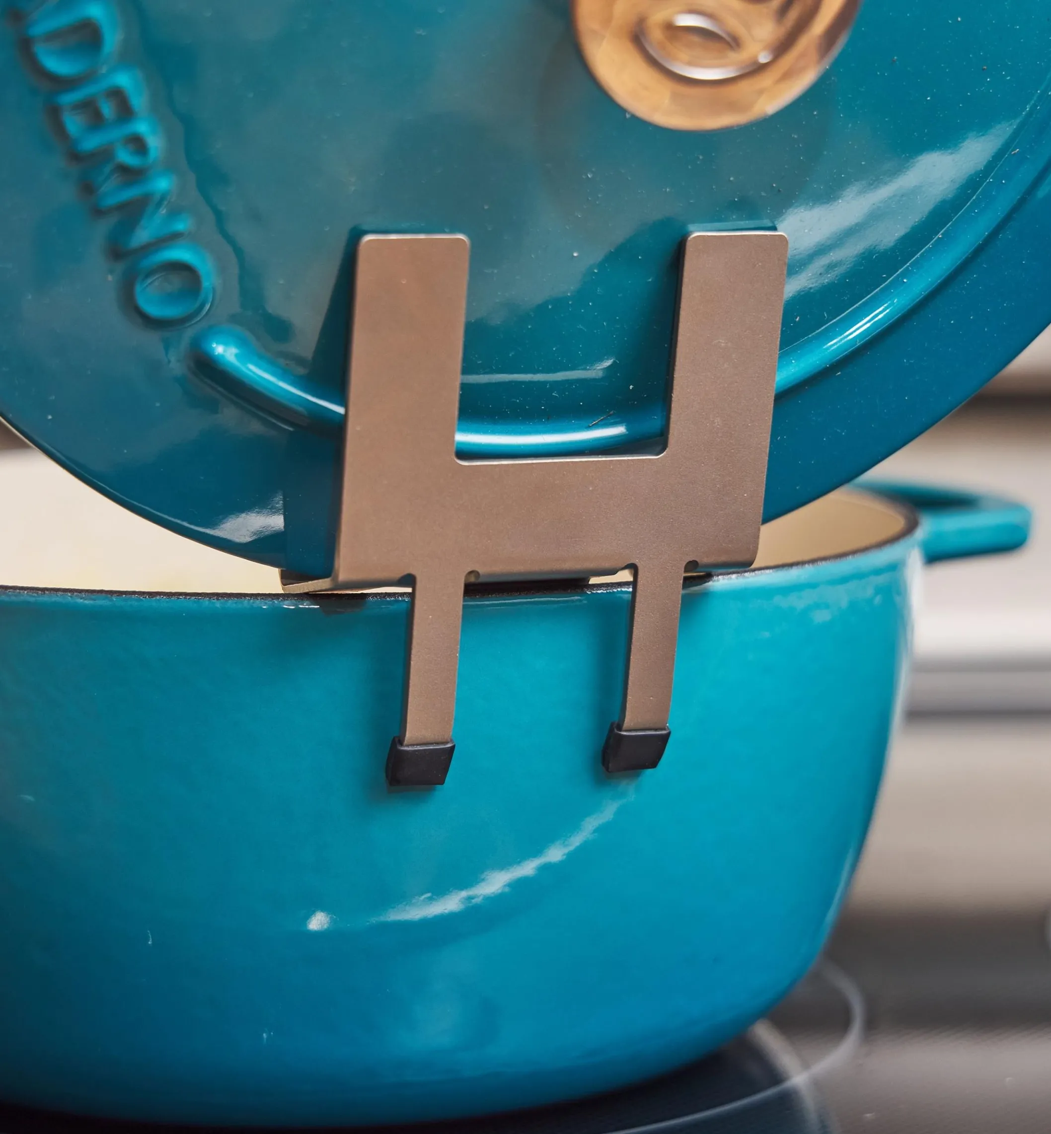 Stainless-Steel Pot Lid Holder