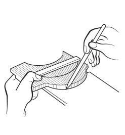 Stainless-Steel Tracing Profile Gauge