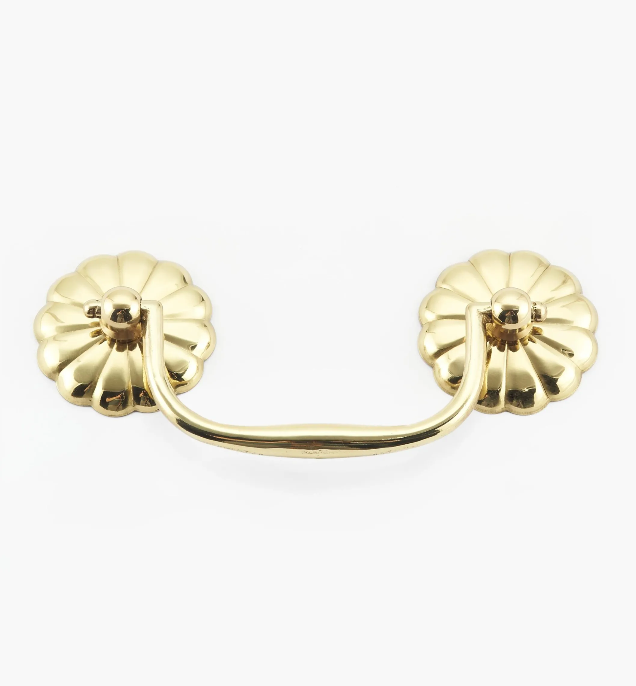 Stamped Petal Cabinet Handles