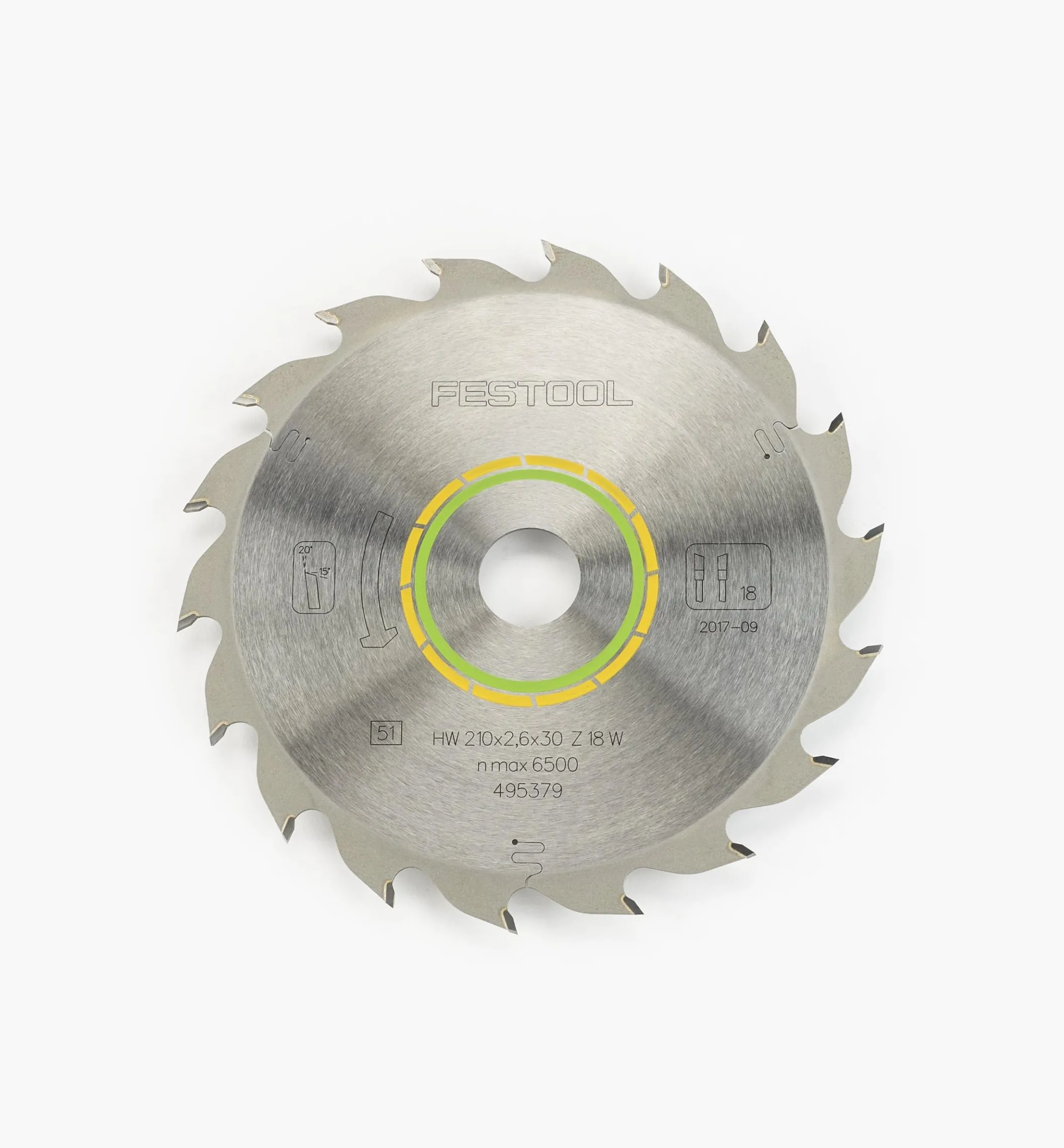 Standard Blade For Festool TS 75 EQ Plunge-Cut Circular Saw