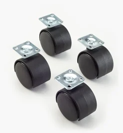 Standard Plate Portable Stand Casters