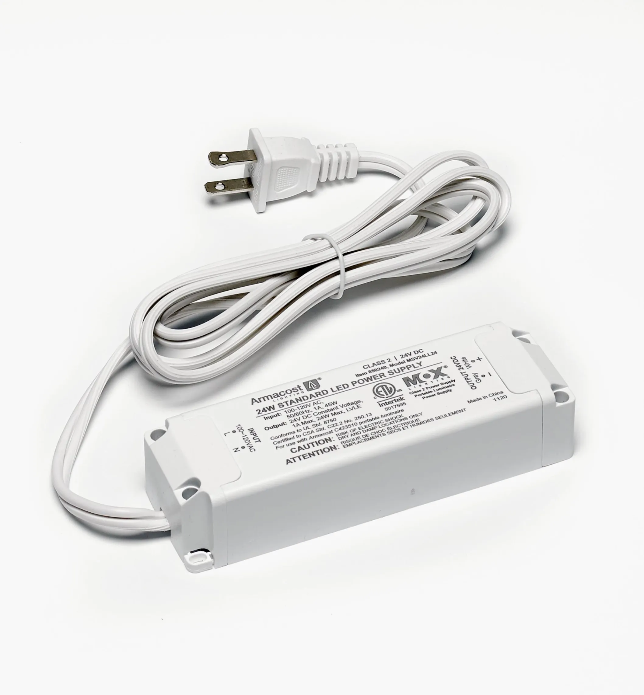 Standard 24V Indoor Power Supplies For RGB+W LED Lights