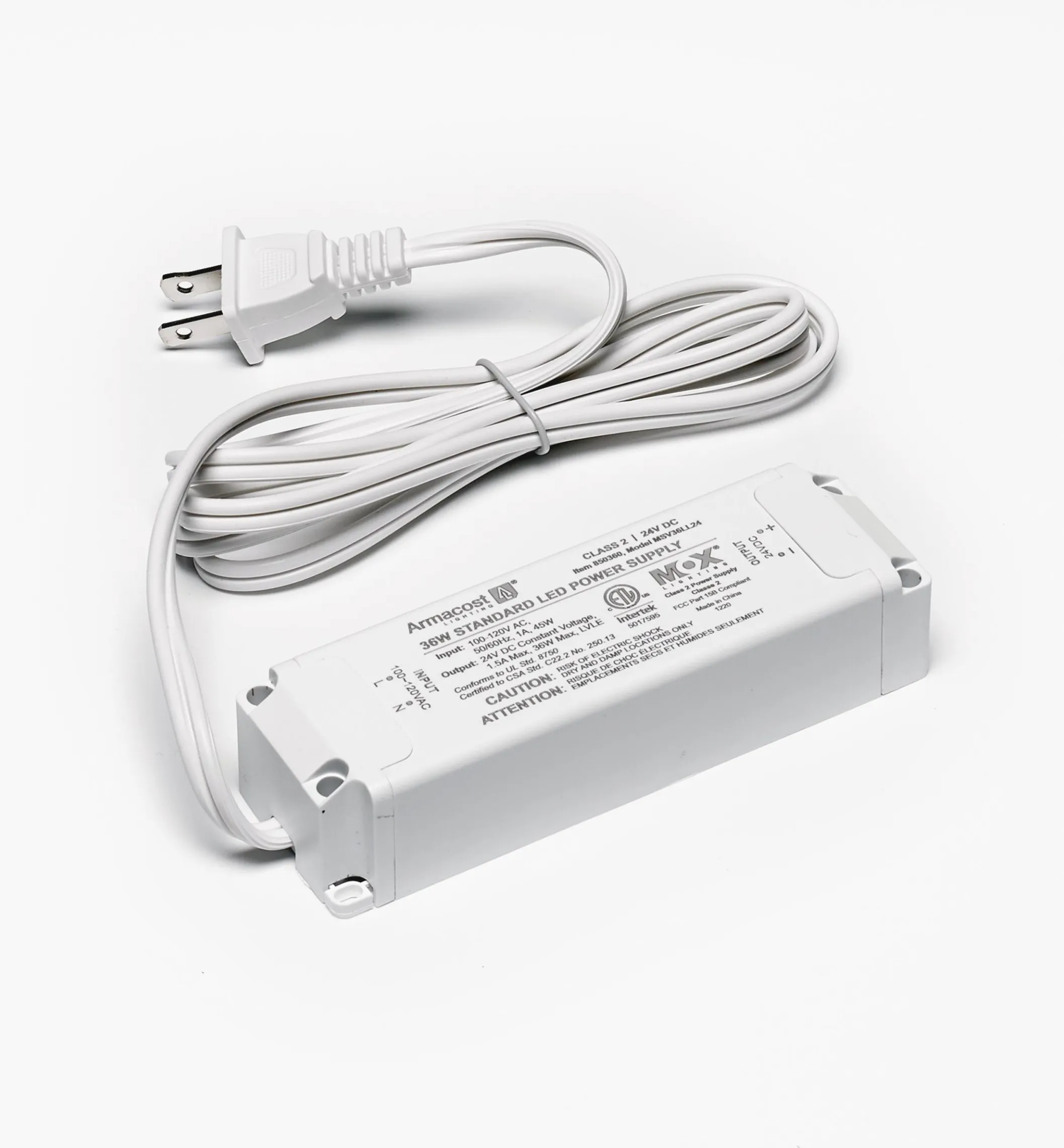 Standard 24V Indoor Power Supplies For RGB+W LED Lights