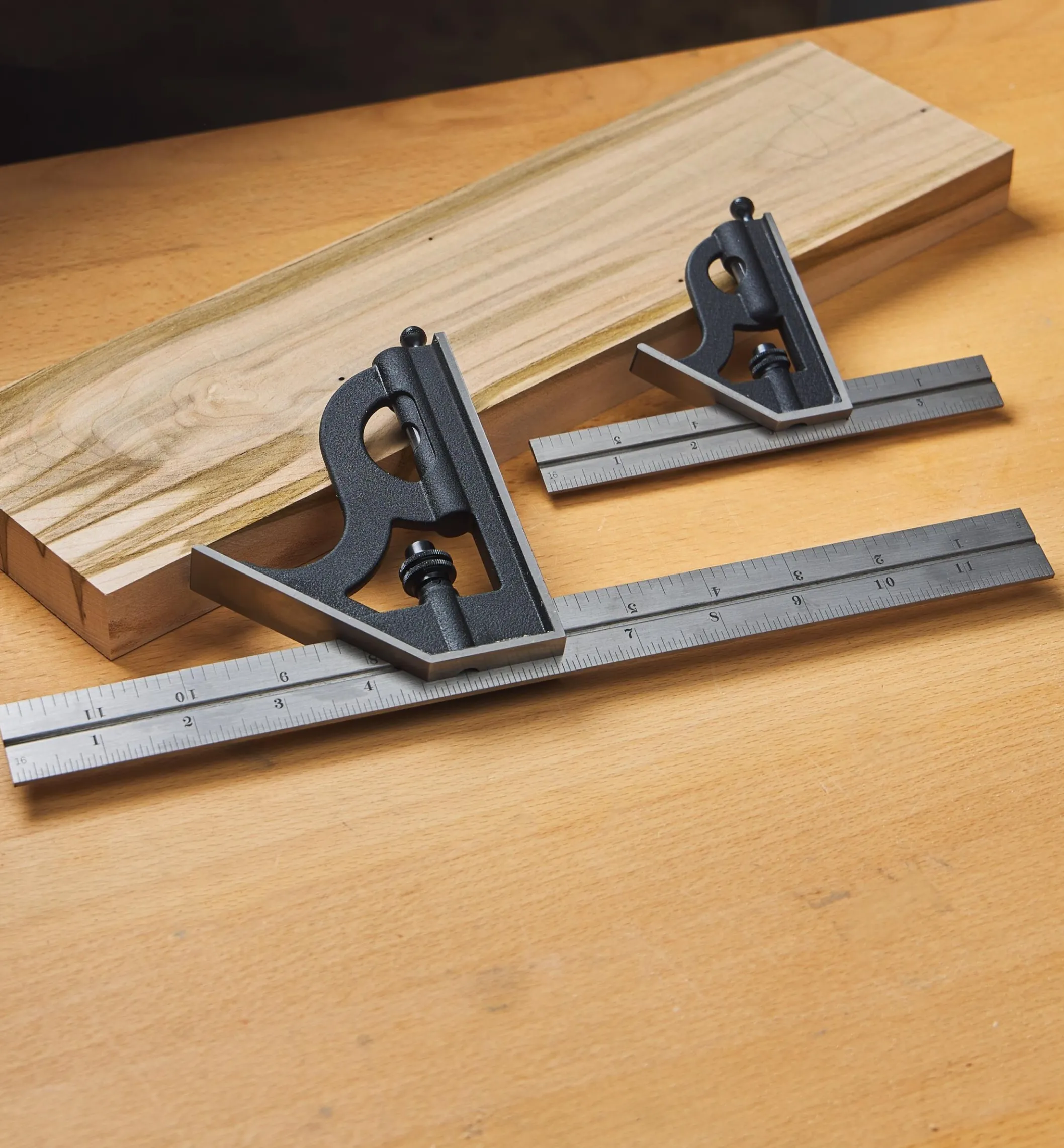 Starrett Cast-Iron Combination Squares