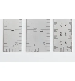 Starrett Spring-Tempered Precision Rules With End Graduations