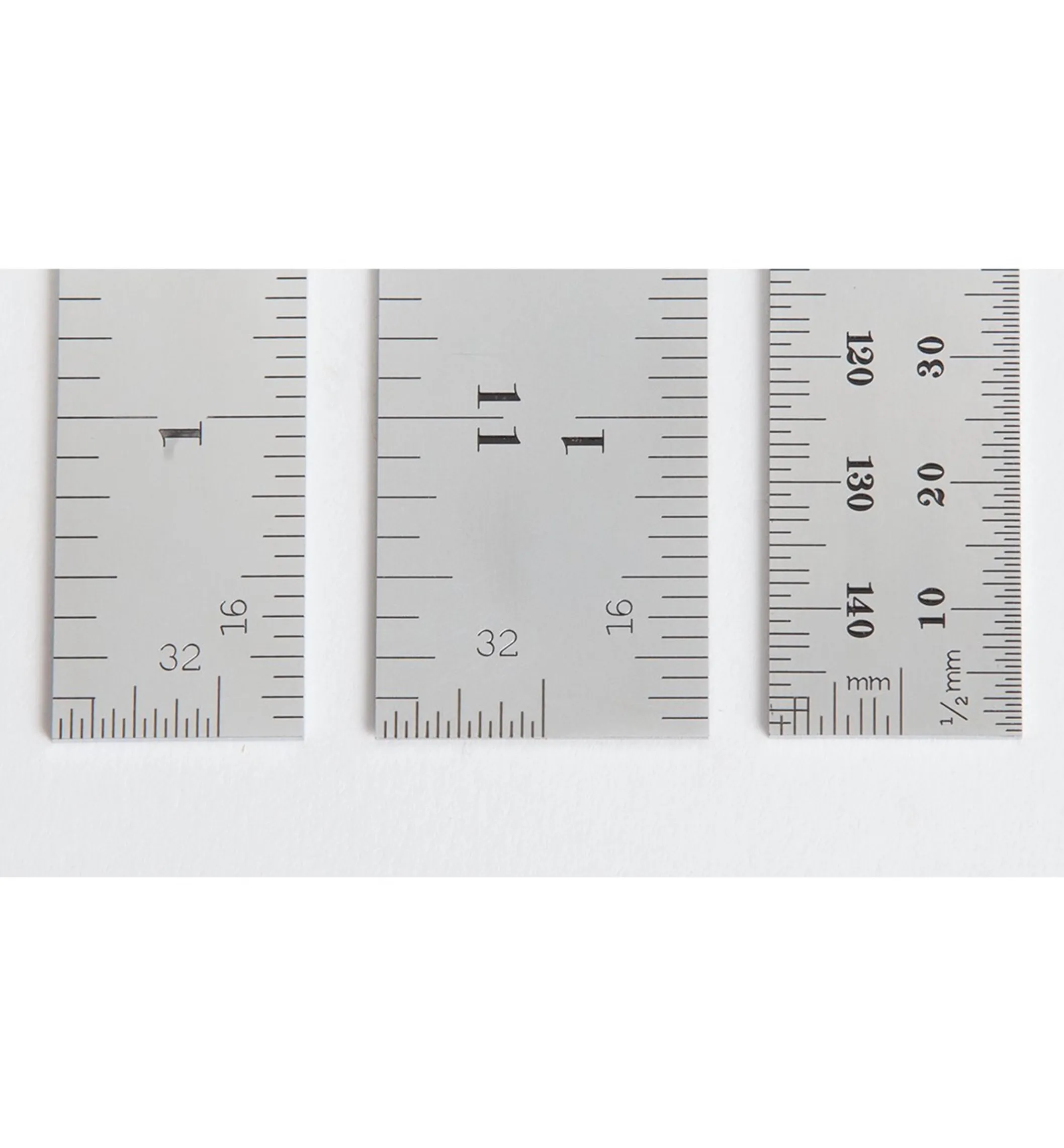 Starrett Spring-Tempered Precision Rules With End Graduations