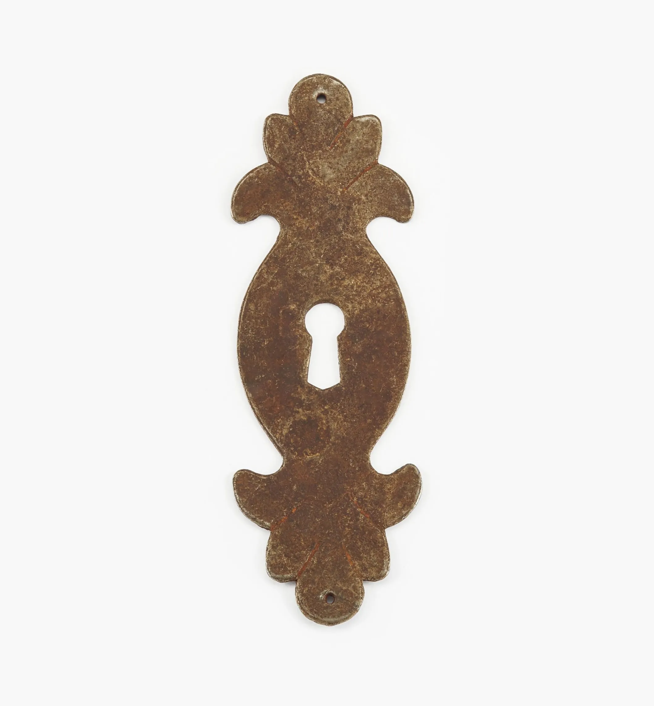 Steel Plate Keyhole Escutcheons