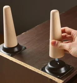 Straight Wooden Table Legs