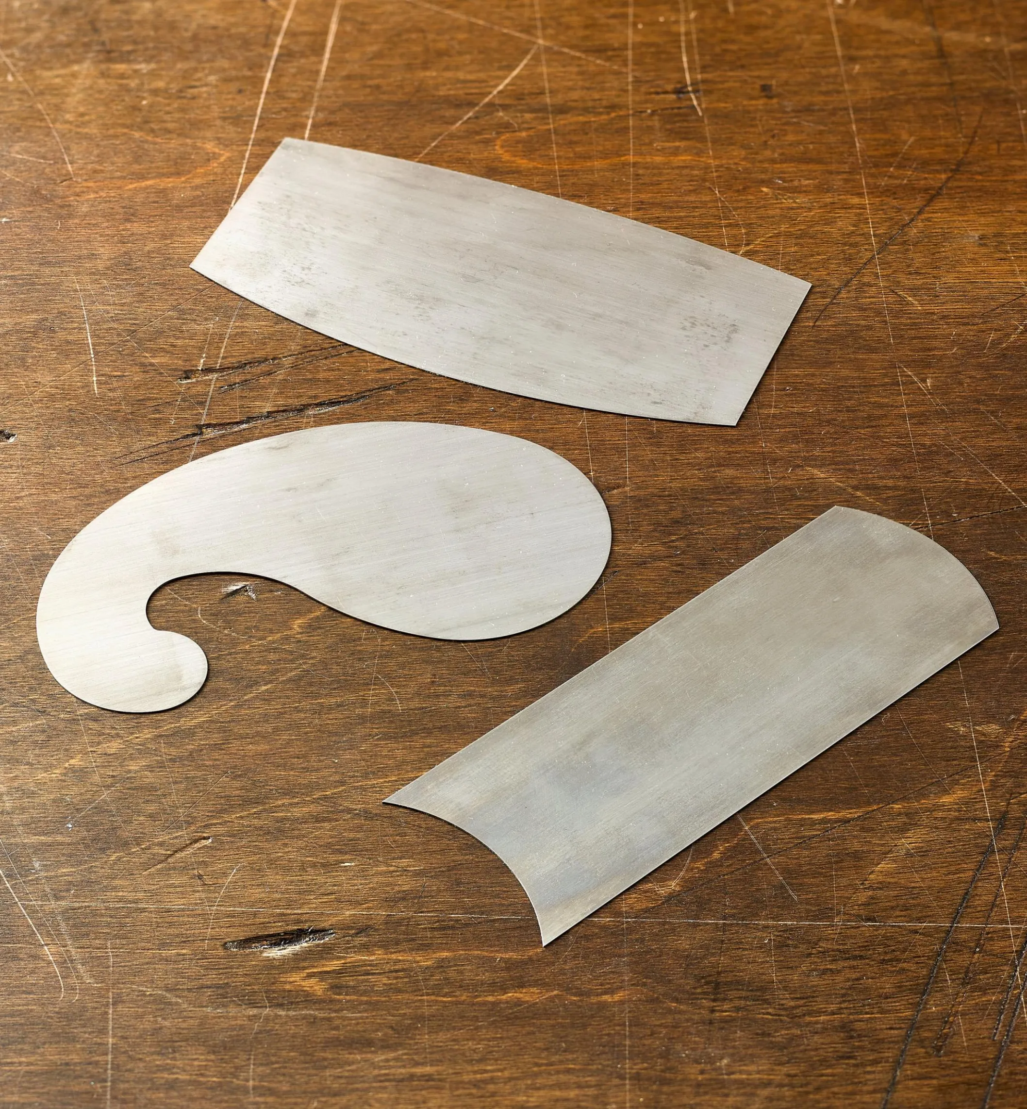Super-Hard Curved Scraper Sets
